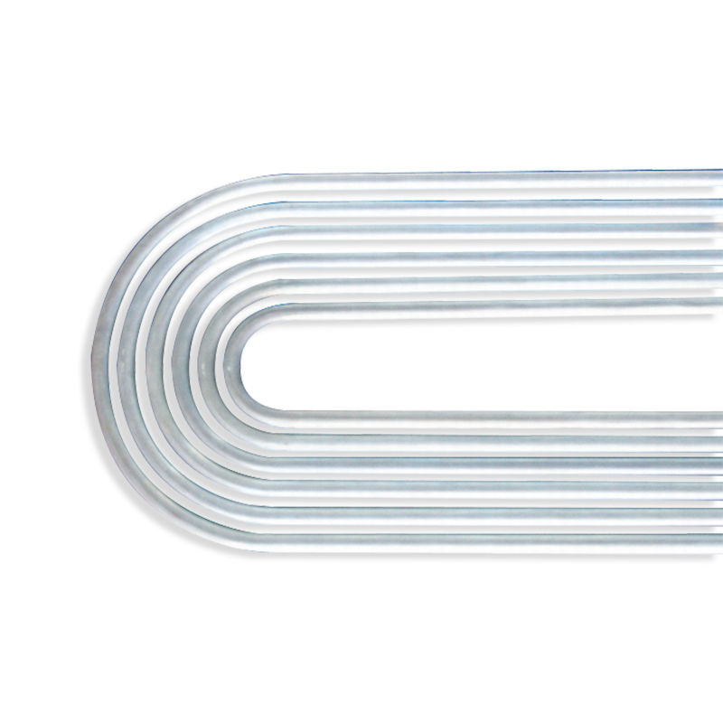 Tubo em forma de aço inoxidável
